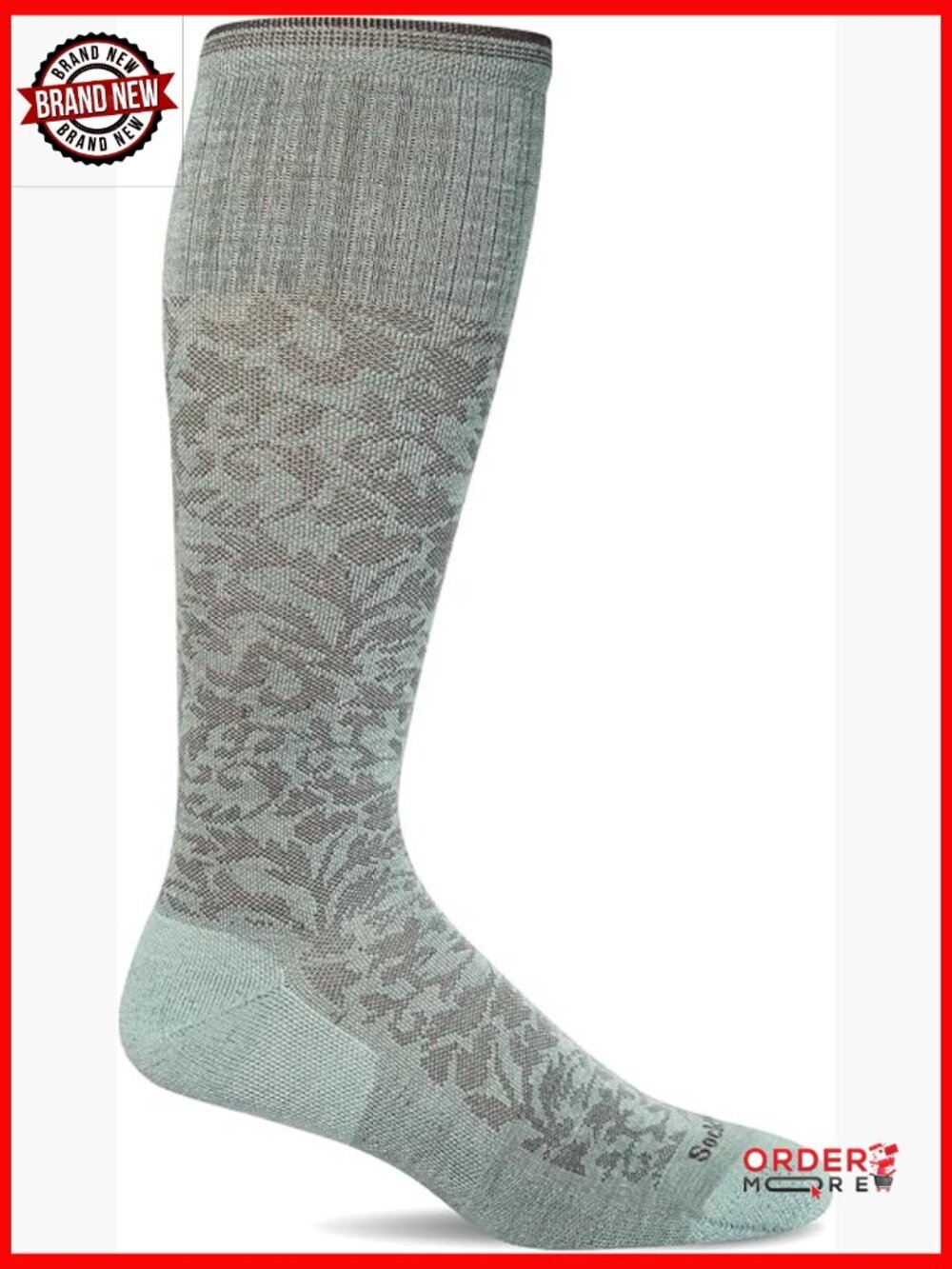 Moderate Graduated Compression Socks 15-20 mmHg Crew Socks